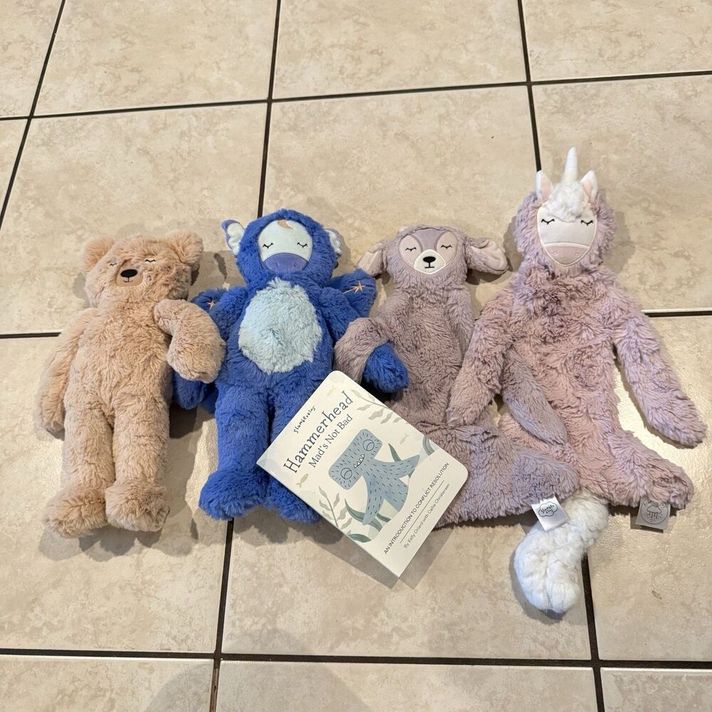 Slumberkins  Plush Snuggler Lot